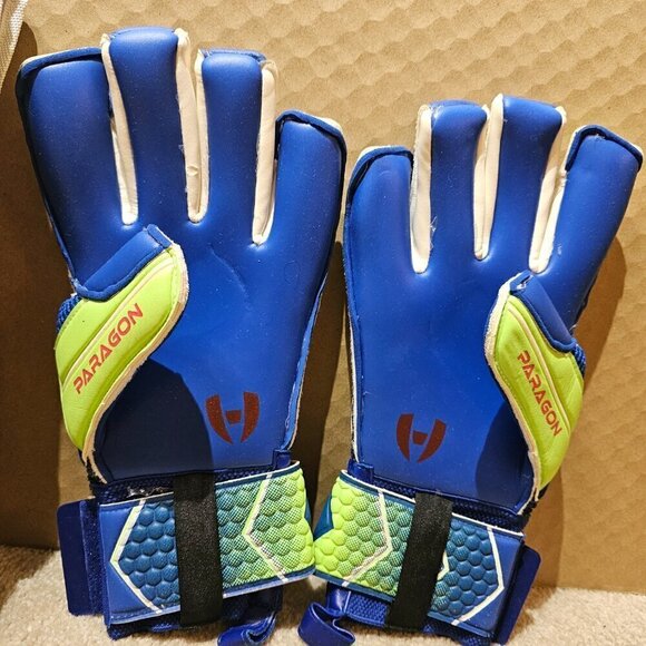 HERO 11 Paragon Goalkeeping Soccer Gloves Size 10- Lightly Used - Picture 3 of 5